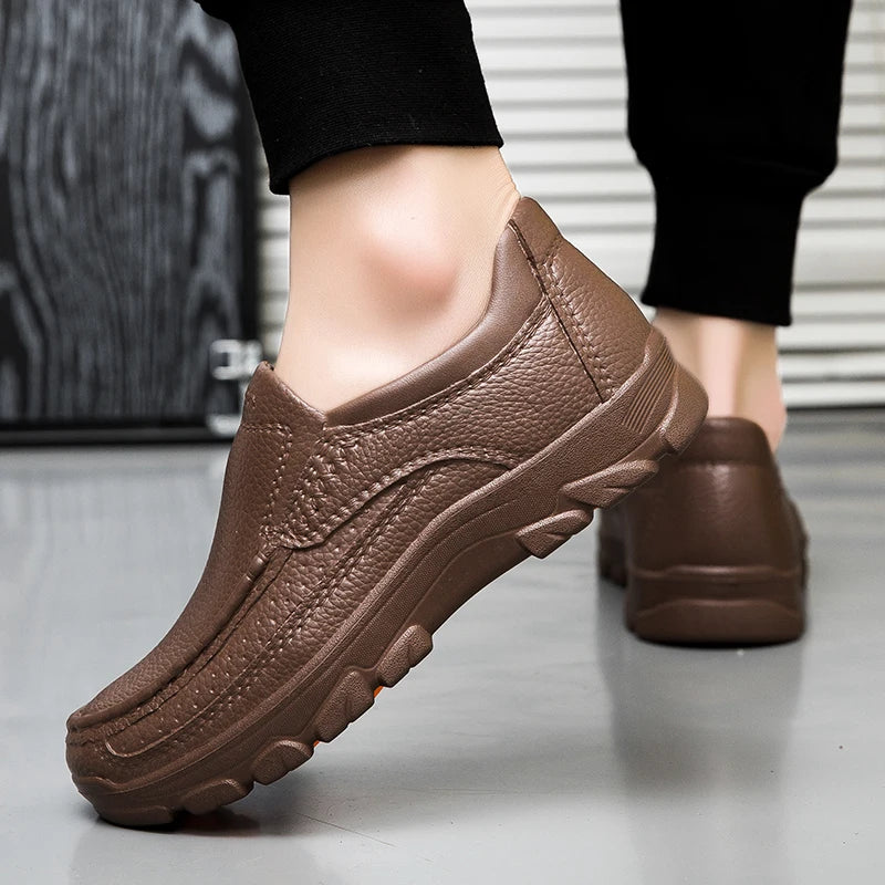 Chef Shoes Four Seasons Anti-Slip Waterproof Oil-Proof Comfort Hotel Kitchen Work Shoes Portable Breathable Outdoor Casual Shoes