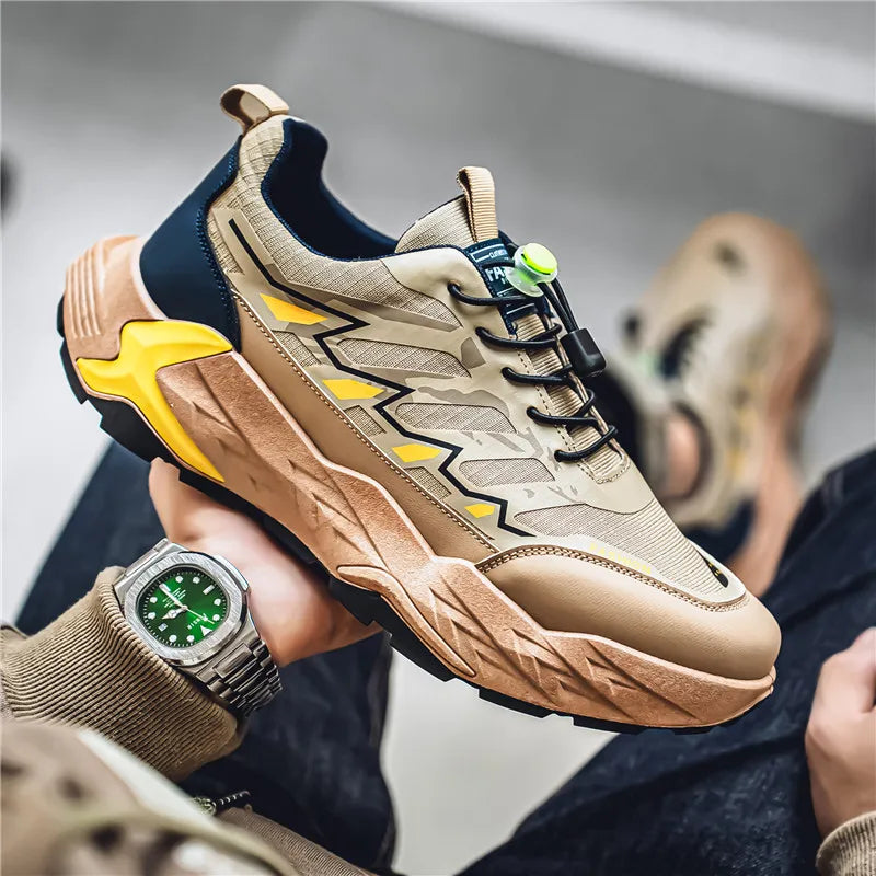 Mens Running Shoes 2025 New Anti Slip Wear-resistant Walking Training Gym Daily Sports Shoes Trendy Sneakers for Man