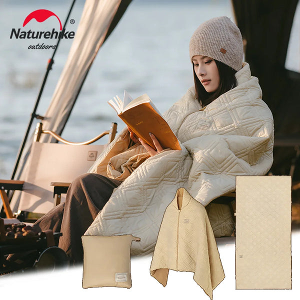 Naturehike Electric Heated Blanket Winter USB Heating Blanket Camping Warm Sleeping Bag Liner Outdoor Shawl Thermal Sleeping Bag
