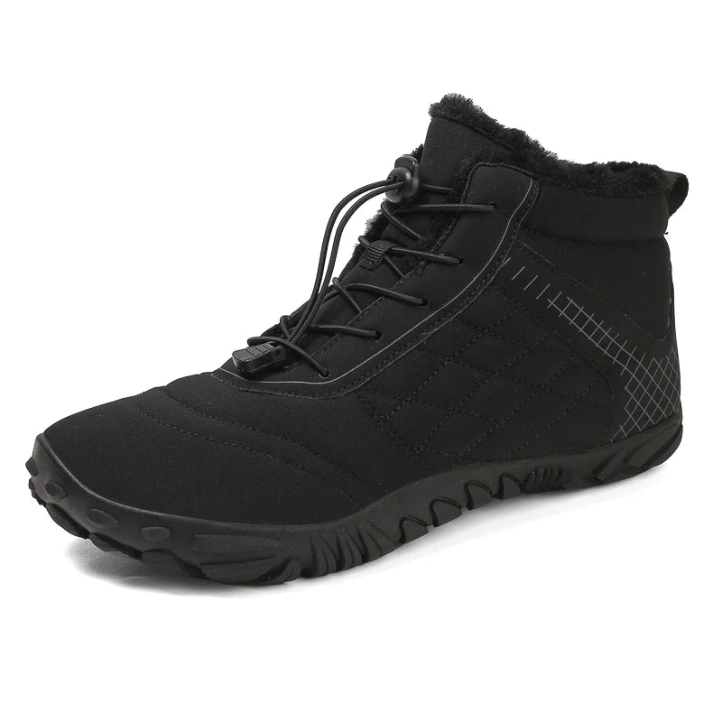 Winter Unisex Snow Boots Men Women Cotton Shoes Ankle Snowboots Plush Warm Shoes Size 34-46 47 48 Dropshipping