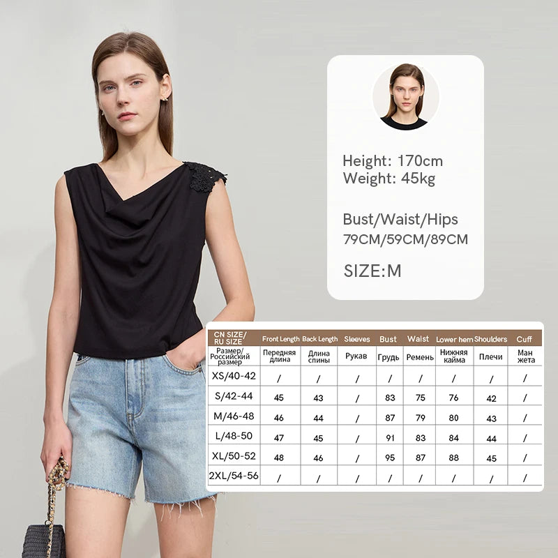 អាវយឺត Amii Minimalist Casual សម្រាប់នារី រដូវក្តៅ ឆ្នាំ២០២៥ អាវក្រៅការិយាល័យថ្មី ដៃវែង ដៃខ្លី កអាវធំ 12522154
