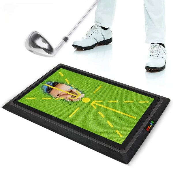 Golf Swing Strike Mat Records Trajectory Direction Detection Pad Indoor Pearl Scale Beauty Pattern PM130-A