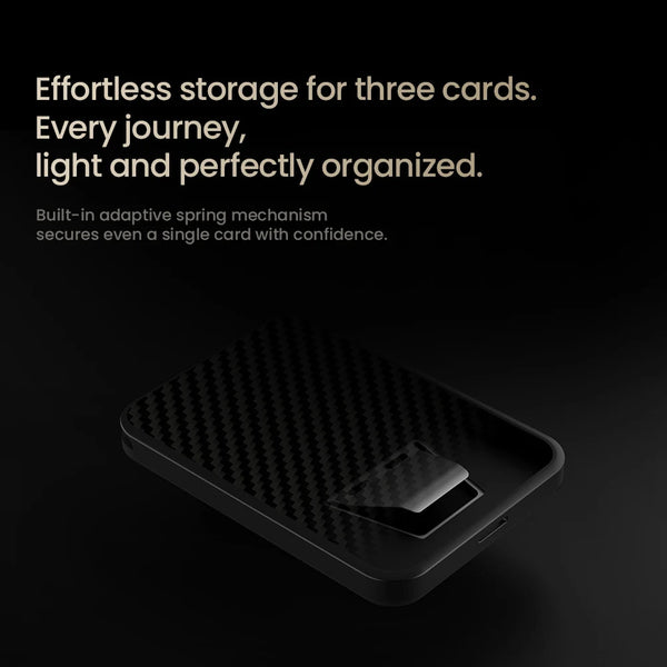 Magnetic Card Holder Wallet Case With 360 Rotating Ring for iPhone MagSafe Back Cover Stand 3 Cards Slot Magnetism High Capacity