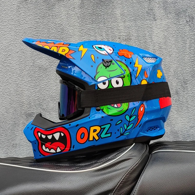 ORZ high-quality Motorcycle Helmet Off-road Helmet Bike Downhill AM DH Cross Helmet Capacete Motocross Casco