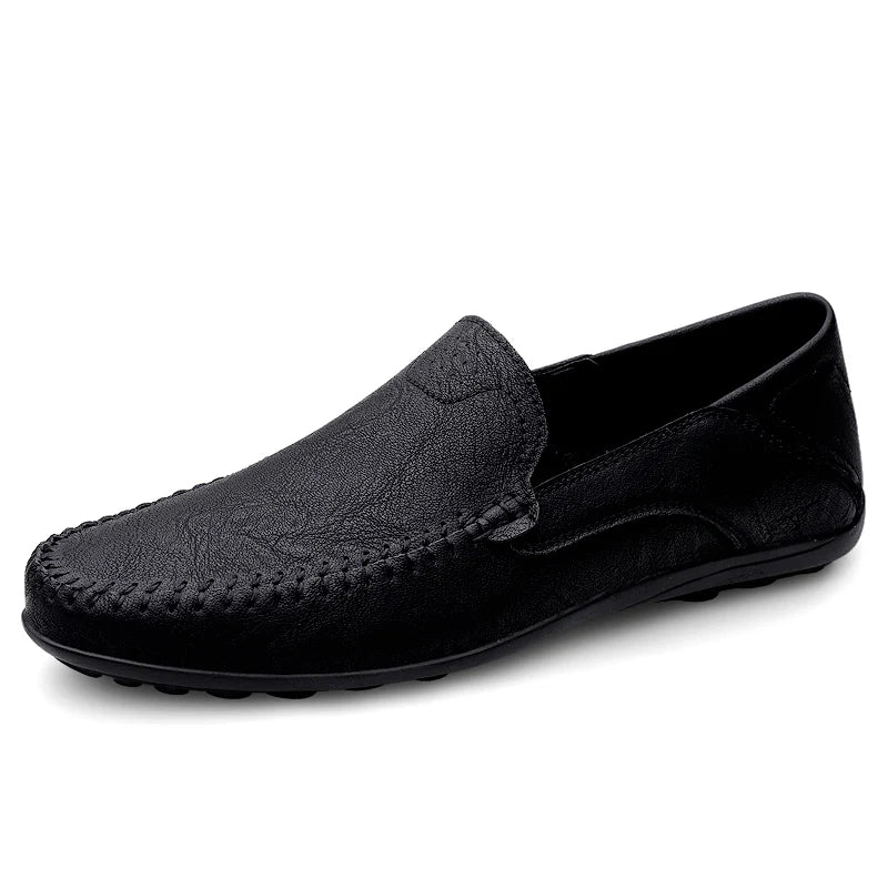 Men's slip on Lazy casual shoes four seasons new soft sole anti slip business shoes fashion versatile tide party driving shoes