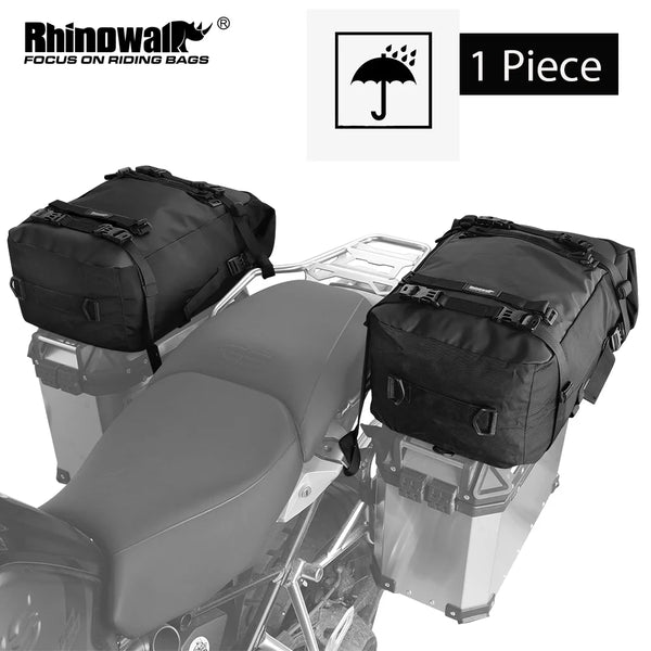 កាបូបដាក់ឥវ៉ាន់ម៉ូតូ Rhinowalk ទំហំ 10L/20L/30L ការពារទឹកជ្រាប សម្រាប់ម៉ូតូ Motocross ជាមួយនឹងស្រោមការពារភ្លៀង