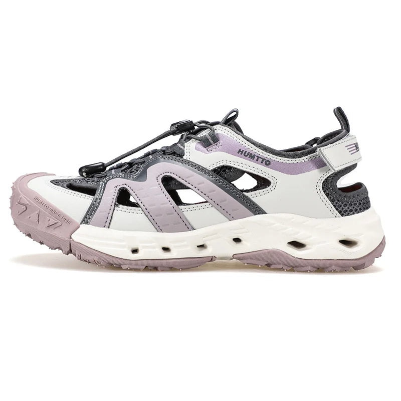 HUMTTO Summer Shoes for Women Breathable Hiking Women's Sneakers Luxury Designer Anti-slip Sports Water Trekking Outdoor Sneaker