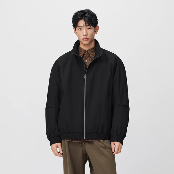 អាវក្រៅ Semir សម្រាប់បុរស រចនាតិចតួចបំផុត ទំហំធំ សម កអាវឈរ ឆ្នាំ២០២៦ សម្លៀកបំពាក់ប្រចាំថ្ងៃរដូវរងាថ្មី រចនាប័ទ្មធម្មតាក្នុងទីក្រុង