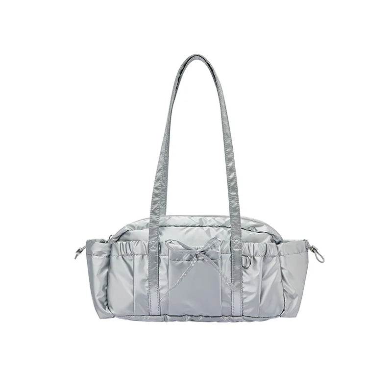 Semir Women Shoulder Bag Lightweight Cylinder Shape Bow Detail Underarm Urban Casual Daily Carry Bag Daily Wear 2026