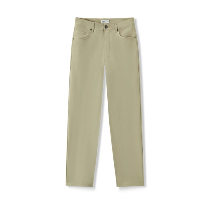 Semir Men Pants Comfortable Slim Tapered Work Commute Easy Care Stretch 2026 Autumn Casual Style Long Trousers Daily Wear