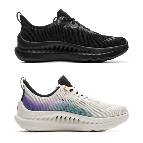 ស្បែកជើងបុរស Li-Ning SOFT COOL 2 របៀបរស់នៅ COMFOAM MAX Cushion COOL SHELL មានខ្យល់ចេញចូលបានល្អ ស្បែកជើងប៉ាតាធម្មតា LiNing AGLV009