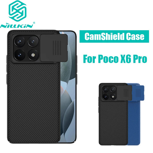 For Xiaomi Poco X6 Pro 5G Case NILLKIN CamShield Sliding Camera Protection Phone Case For Xiaomi Poco X6 Pro 5G Case