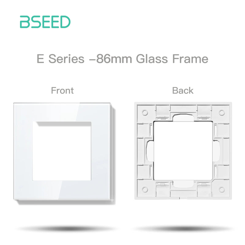 BSEED Smart Zigbee Thermostat Floor Heating/Boiler/Water Module Part Thermostat Controller Glass Frame Need Gateway APP Control