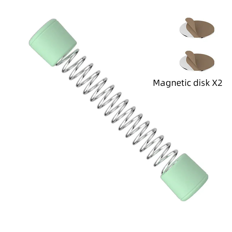 Door Bracket Strong Magnetic Washing Machine Door Bracket Magnet Spring  spring support Washing machine door lock home gadgets