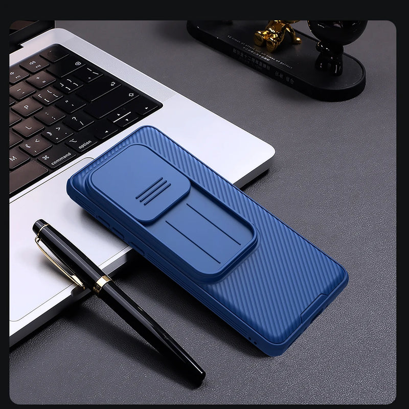 Nillkin For OnePlus 13 Case CamShield Pro Slide Camera Protection Shockproof Soft TPU Frame PC Back Cover For One Plus 13 Cases