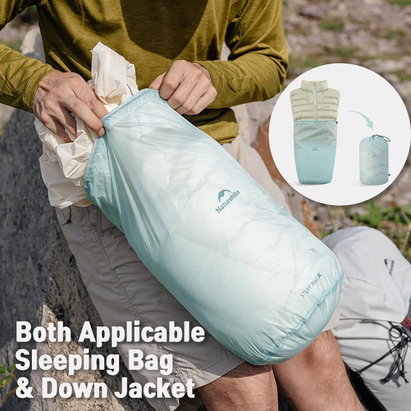 Naturehike Waterproof Storage Bag Water Resistant Ultralight 20g Pocket Backpack Space Manage Outdoor Camping Hiking Climbing
