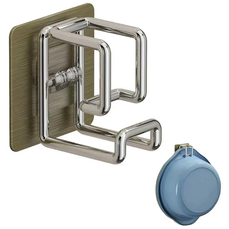Basin Hook Household Wall Hanging Basin Storage Rack Bathroom Basin Folding Storage Rack Toilet Basin Storage Rack