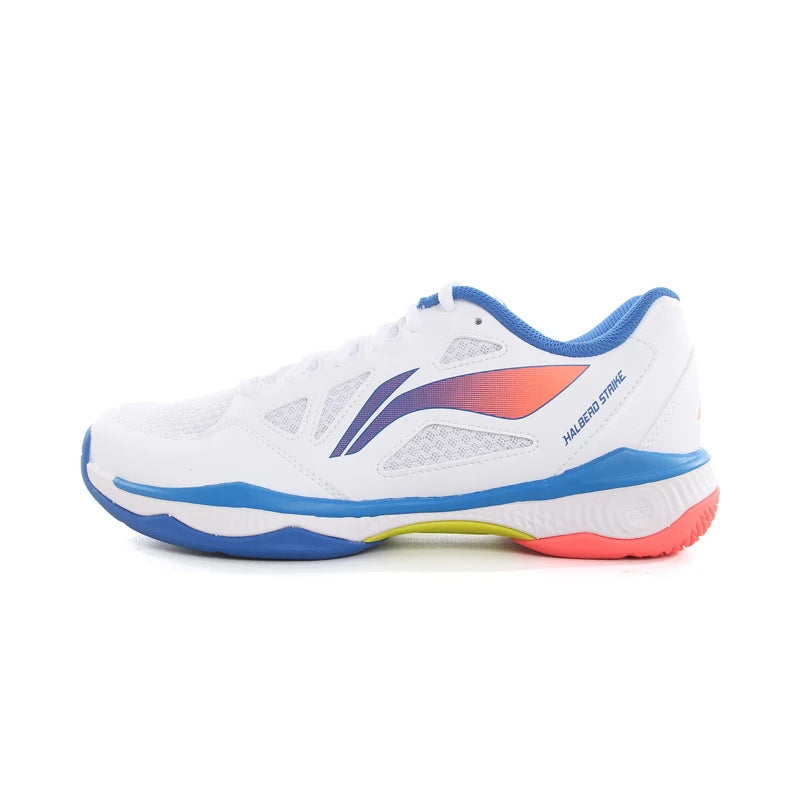 ស្បែកជើងវាយសី Li-Ning Unisex HALBERD STRIKE មានខ្យល់ចេញចូលបានល្អ ស្បែកជើងកីឡាហ្វឹកហាត់ LiNing សម្រាប់បុរស និងស្ត្រី AYTV021