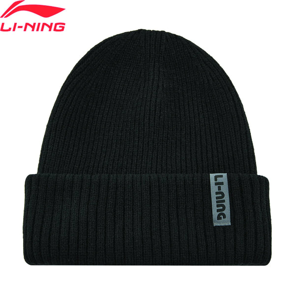 មួកប៉ាក់ Li-Ning សម្រាប់បុរស និងស្ត្រី រចនាបថកីឡា Unisex ធ្វើពីរោមចៀម 85% អាគ្រីលីក 15% ទំហំ 56-60 សង់ទីម៉ែត្រ សម្រាប់បុរស និងស្ត្រី មួកធម្មតា AMZW059