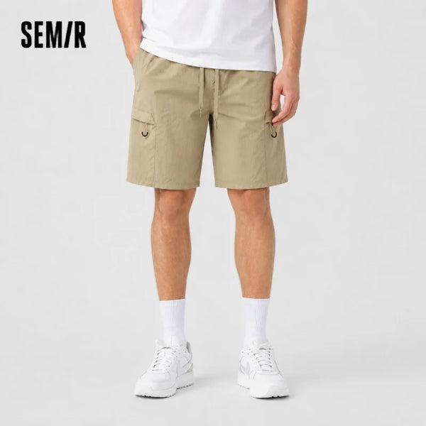 ខោខ្លីបុរស Semir ឆ្នាំ ២០២៦ សម្លៀកបំពាក់ធ្វើការ រចនាប័ទ្មត្រជាក់ មានអារម្មណ៍រលុង ធម្មតា ទន់ សម្រាប់ក្រៅផ្ទះ
