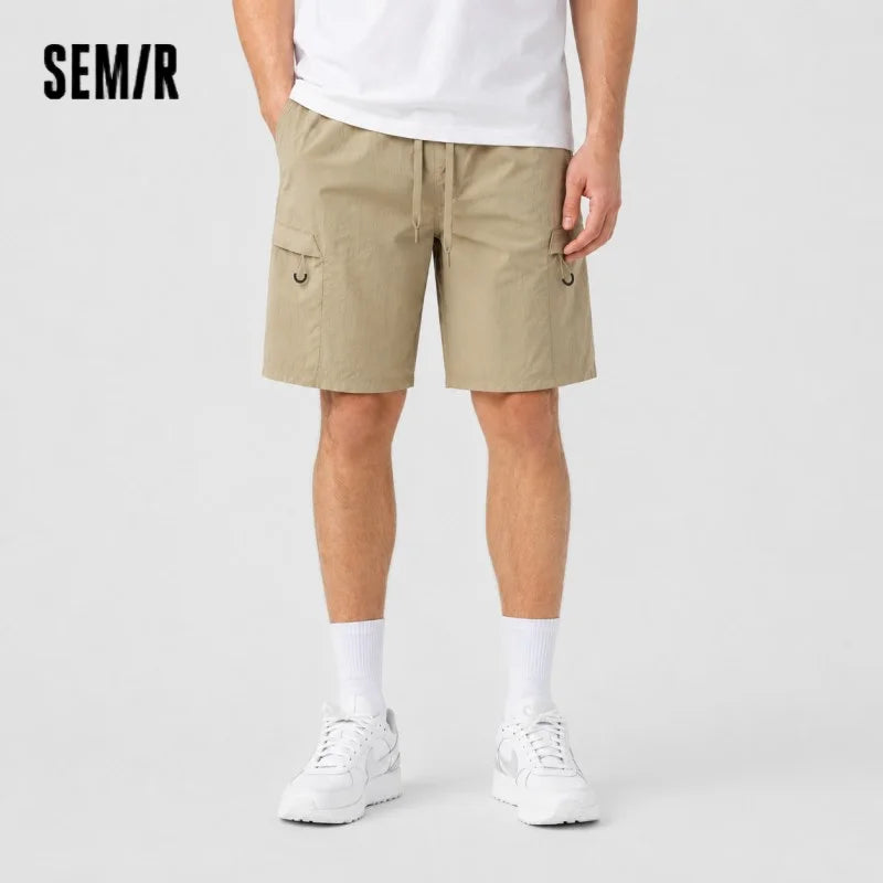 Semir Mens Shorts 2026 Functional Workwear Style Cool Feeling Loose Fit Casual Outdoor Soft