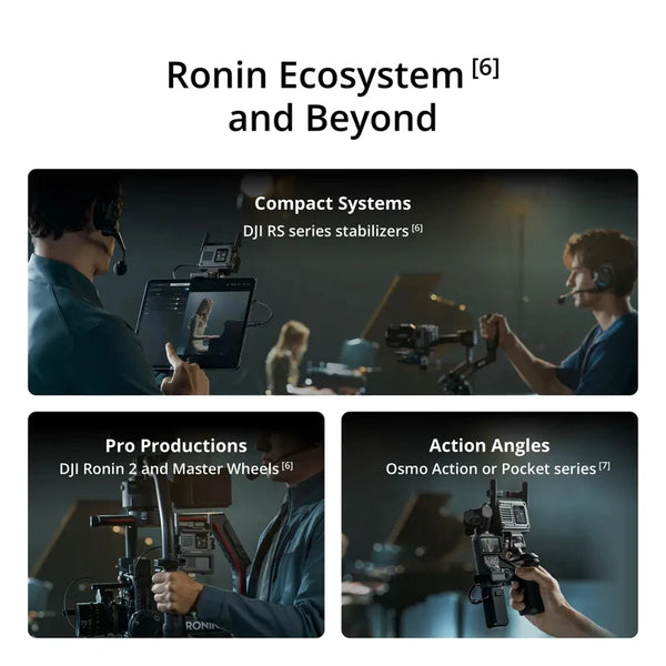 DJI SDR Transmission 2 TX/RX Switchable for Flexible Deployment 1 TX to 8 RX With Control, Multi-Group Transmission