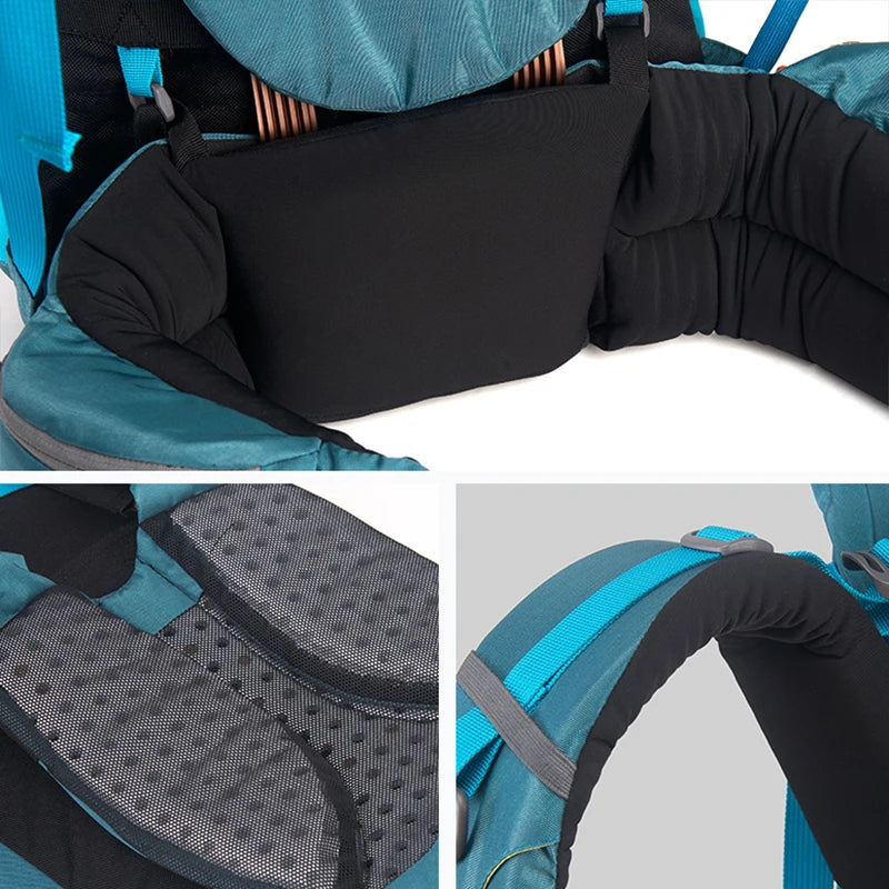Naturehike 45L 55L Backpack With Rain Cover Professional Large Capacity Outdoor Camping Hiking Trekking Climbing Travel Bag