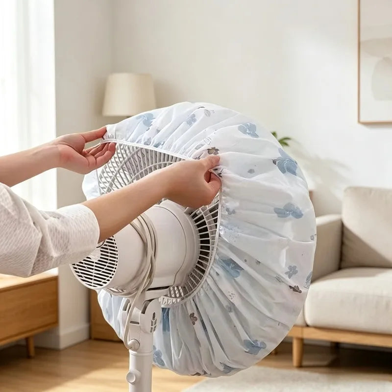 2/4pcs Electric Fan Dust Covers - Soft, Convenient, and Available in Random Colors,Protecting Your Fans from Dust Contamination