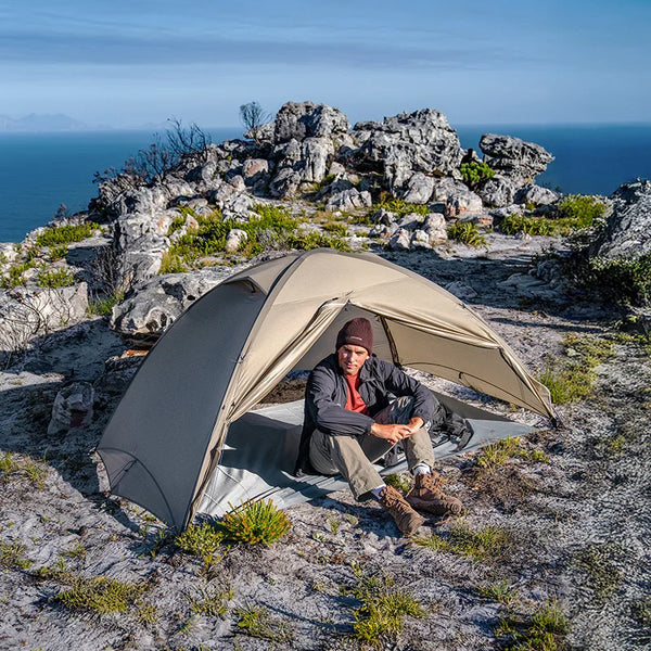 Naturehike 2026 New Outdoor Two-Person Lightweight Hiking Tent Portable Waterproof Mosquito-Proof Breathable Family Camping Tent