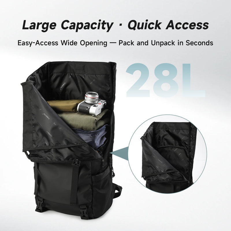 Tigernu Fashion School Backpacks Men TPU Waterproof Backpack Bags Commuting Business Backpacks Male Schoolbag Travel Cabin Bags