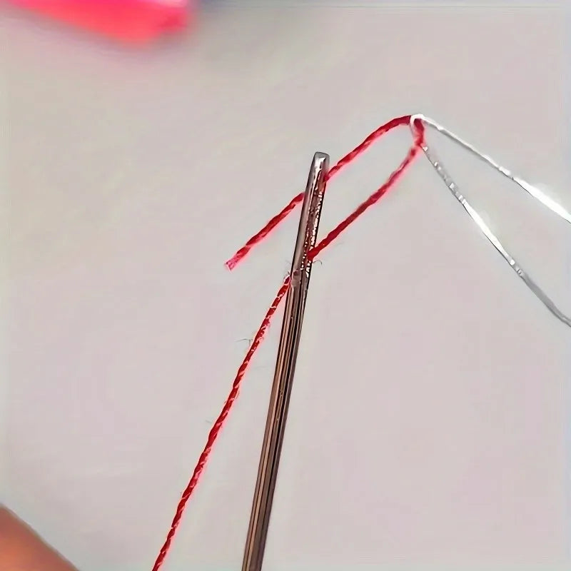 5pcs Colorful Threaders - Cylindrical Threading Tool Set, DIY Sewing Accessories, Easy Needle Threader, Beading Aid for Seniors.
