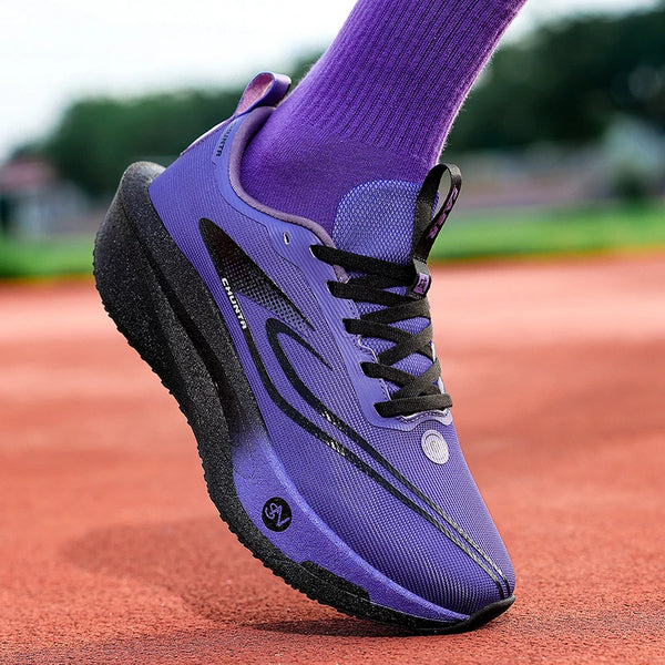 Men Women sneakers Four seasons couples outdoor racing casual running shoes breathable lightweight Thick sole speed sports shoes