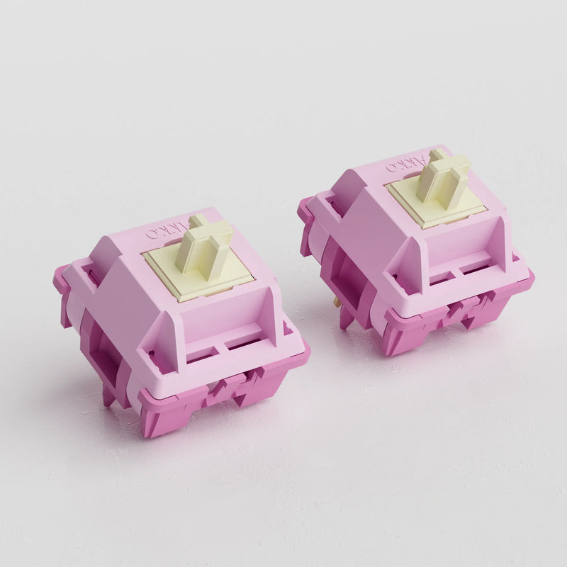 Akko V3 Creamy Purple Pro Switch 5-pin 30gf Tactile Switch Compatible with MX Mechanical Keyboard (45 pcs)