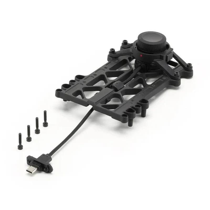 DJI Matrice 400 Third Gimbal Connector the payload can be mounted on the underside of DJI Matrice 400.