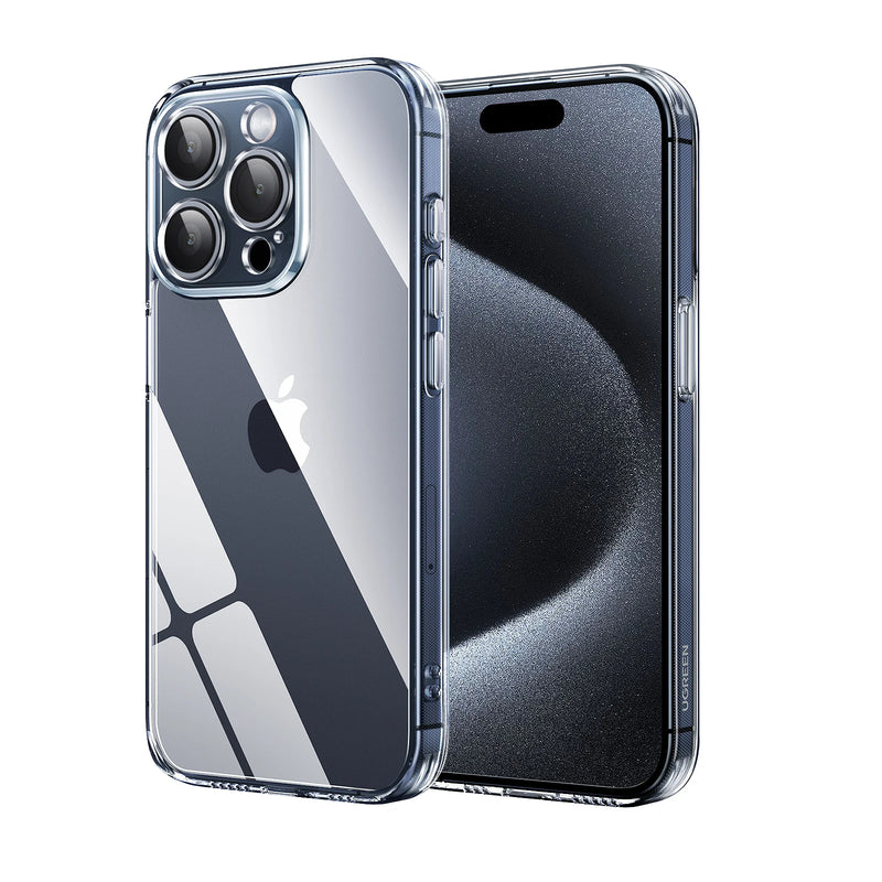 UGREEN Airbags Case for iPhone 17 16 15 Pro Max Clear Case Transparent Cover for iPhone 16 Pro 17 Air Protective Case Shockproof
