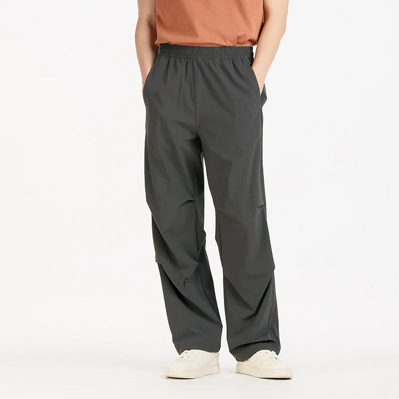 Semir Men Pants Stretch 2026 Cooling Quick Dry Workwear Parachute Straight Urban Casual Everyday Style Soft Comfortable