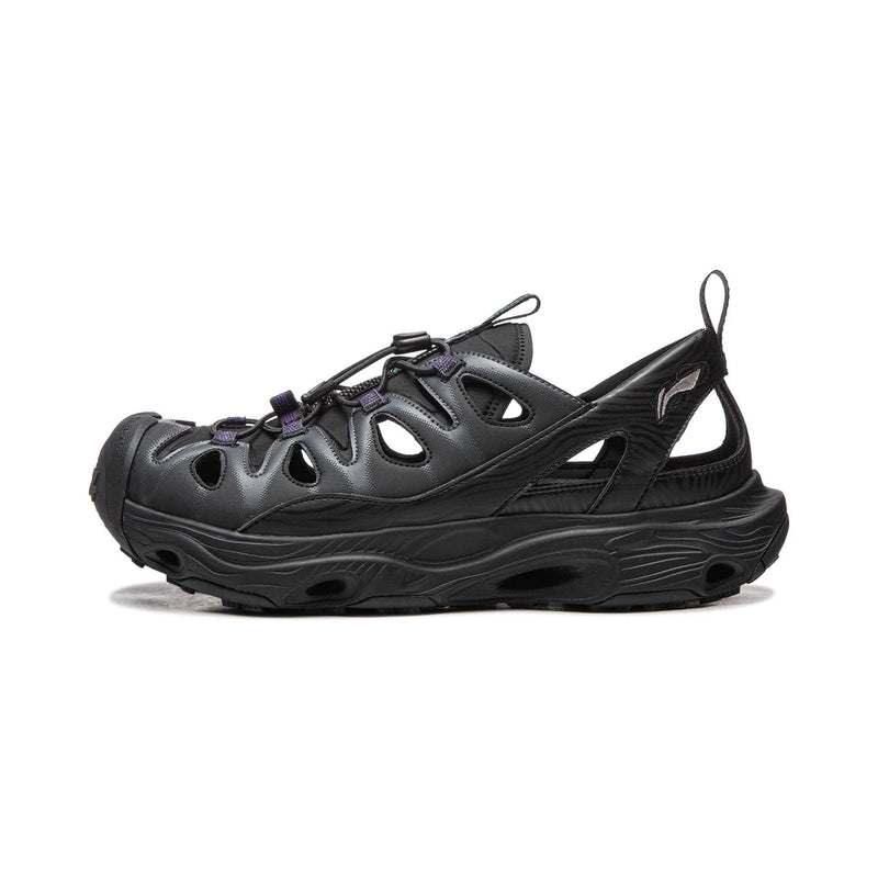 ស្បែកជើង Li-Ning Unisex WUJ STREAM 2 ស្បែកជើងទឹក ស្ងួតលឿន ប្រឆាំងនឹងការរអិល LiNing ស្បែកជើងឡើងភ្នំ ទន្លេ ក្រៅផ្ទះ ដើរលេងក្នុងទឹក ផ្សងព្រេង AHLW005