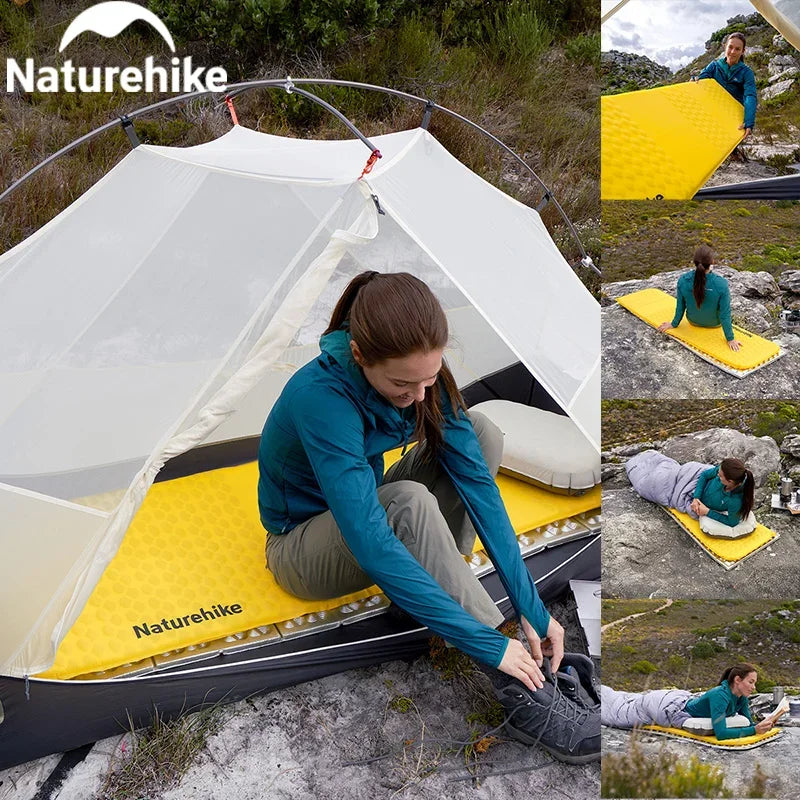 Naturehike Troues R 3.0 Lightweight Portable Folding Square Egg Nest Mat Outdoor 2.5cm Thickened Camping Fishing Picnic Mat