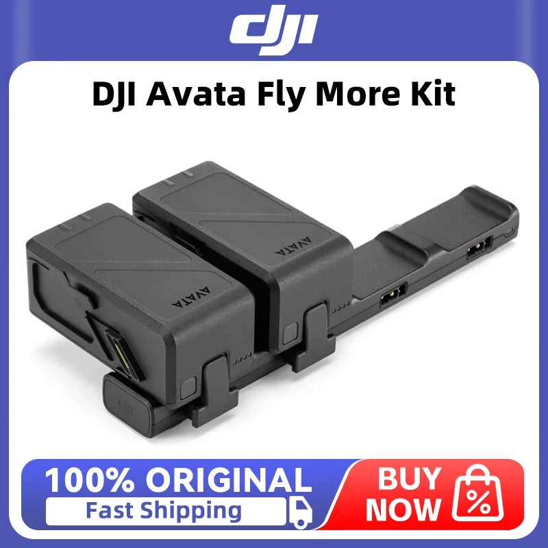 DJI Avata Fly More Kit DJI Avata Intelligent Flight Battery and a Avata Battery Charging Hub Capacity 2420 mAh for DJI Avata