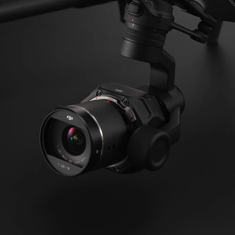 DJI DL 18 mm F2.8 ASPH Lens The DL 18 mm F2.8 ASPH full-frame ultra-wide-angle lens is specially made for 8K cinematography