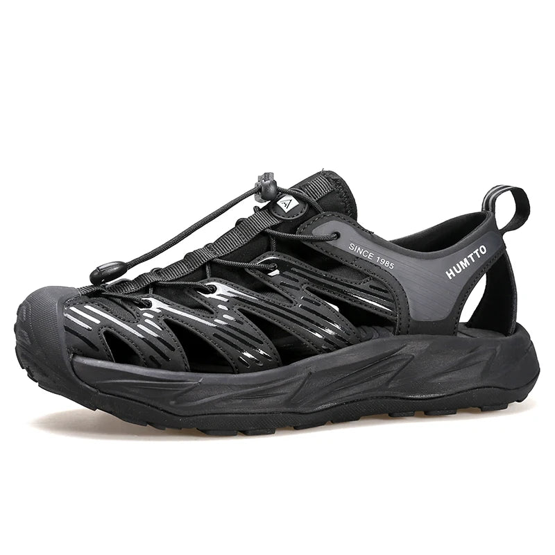 HUMTTO Summer Beach Outdoor Sandals Non-Slip Hiking Sneakers Male Breathable Men Wading Shoes Quick-Drying Aqua Shoes for Men's