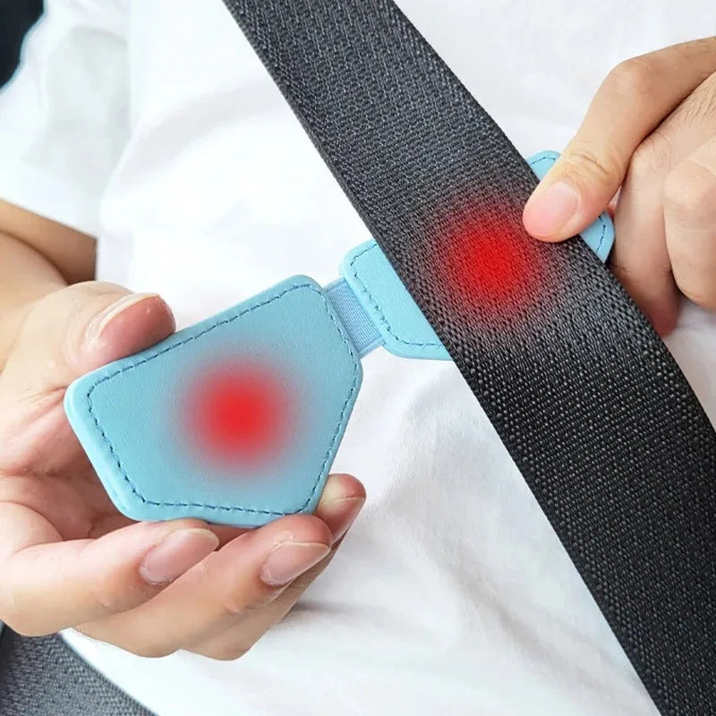 1pc Car Universal Seat Belt Limiter,Comfort Adjustable Seat Belt Fixer Clip Stopper Car Accessories Interior for All Vehicles.