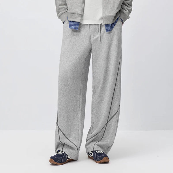 ខោបុរស Semir ខោជើងវែងកោងបែបផ្ទុយស្រឡះ រលុង ត្រង់ ខោកីឡា ខោរដូវស្លឹកឈើជ្រុះ ស្លៀកប្រចាំថ្ងៃ 2026
