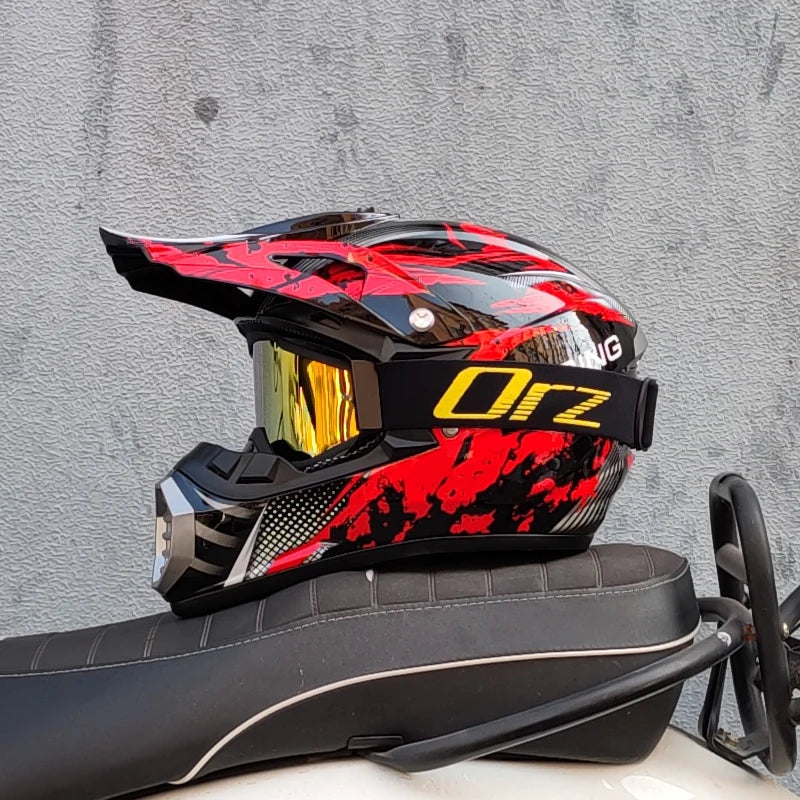 Men Motocross Helmet Off Road Professional Atv Cross Helmets Mtb Dh Racing Motorcycle Helmet Dirt Bike Capacete De Moto Casco