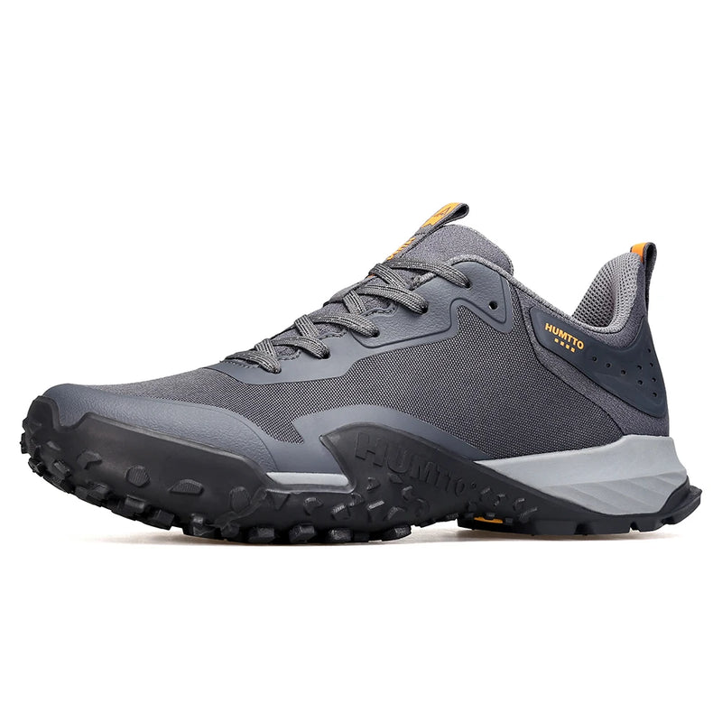 HUMTTO Breathable Outdoor Men's Sports Shoes Luxury Designer Climbing Trekking Sneakers for Men New Safety Work Man Hiking Boots