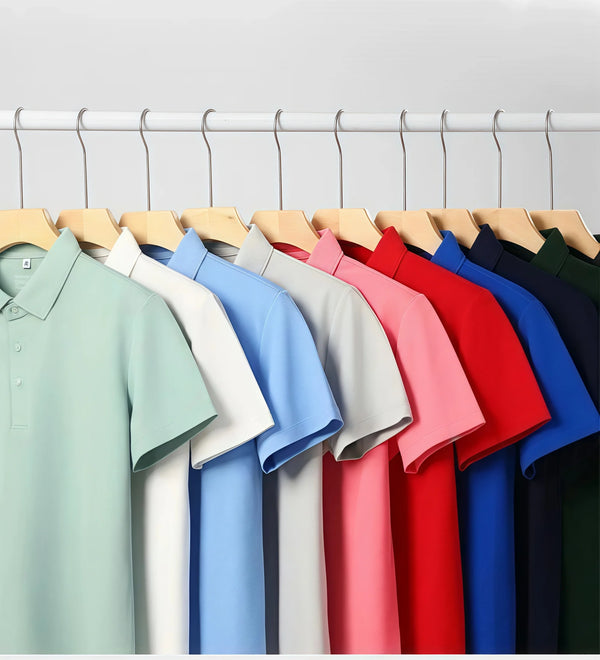 2026 Spring Summer New model Solona cotton polo shirt for corporate work attire with  team logo and patterned design