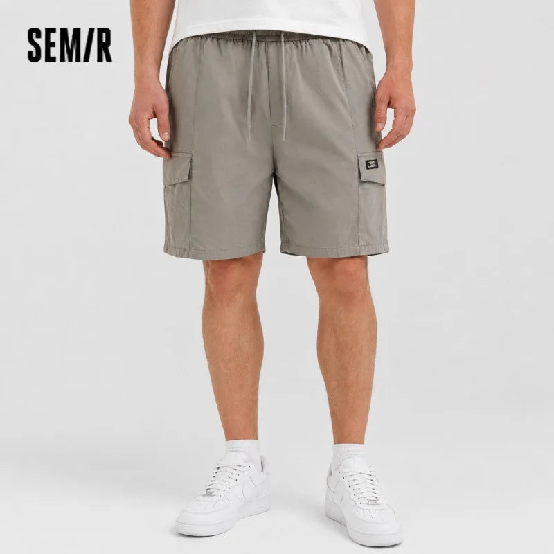 Semir Mens Shorts 2026 Workwear Style Cool Feeling Loose Fit Casual Outdoor Daily Wear Soft