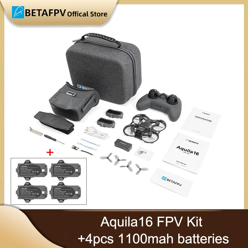 ឧបករណ៍ BETAFPV Aquila16 FPV ឥតខ្សែ ELRS 2.4G FPV Quadcopter ឆ្នាំ 2026