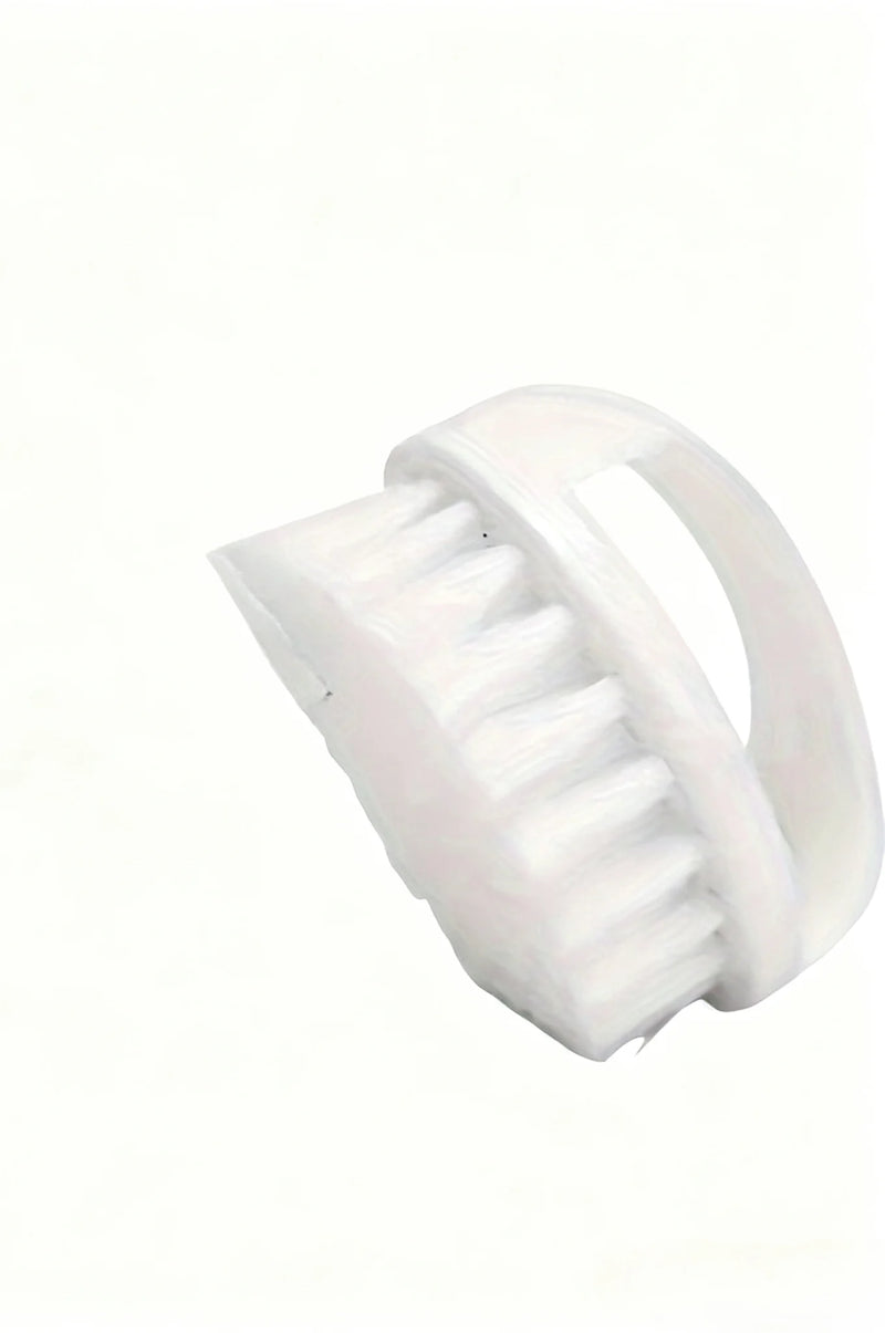 1pc Nail Dust Cleaning Brush - Hard Bristles with Ergonomic Design, Suitable for Manicures And Foot Care,Portable Nail Brush.
