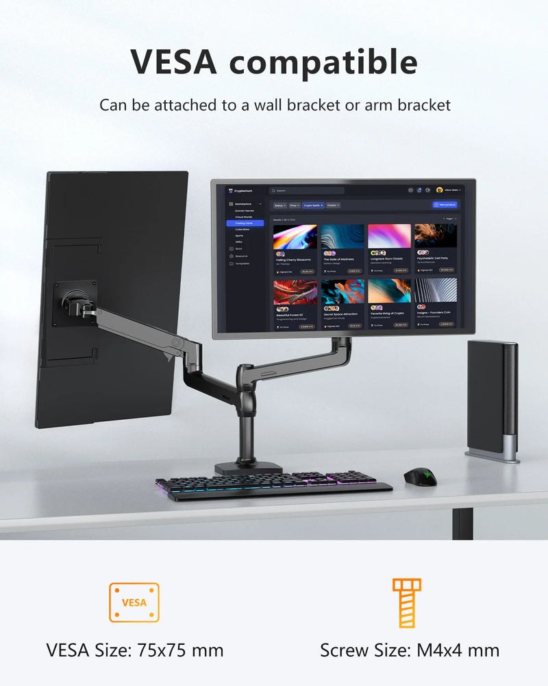 UPERFECT UMax 21 Touch 21.5" Computer Monitor 120Hz Touchscreen 1080P 1300:1 IPS Screen With USB C HDMI For Laptop PC Mac Phone